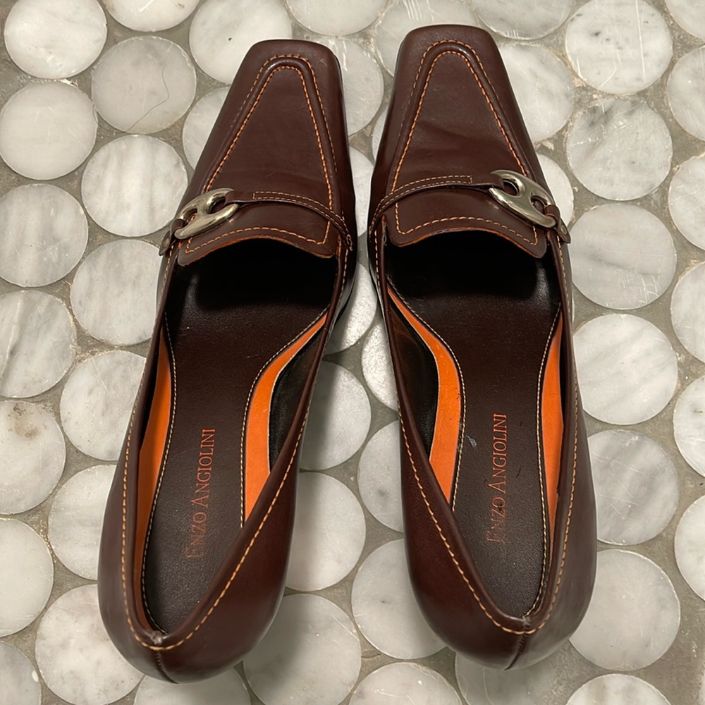 Enzo Angiolini Pumps Burgundy/Brown 7M